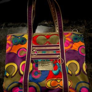 Authentic Coach Poppy - Tote Bag